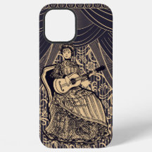 Dama con guitarra