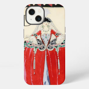 DAMA DE ROJO, DISEÑO DE VESTUARIO DE MODA DE BELLE