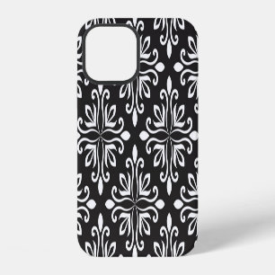 Funda Para iPhone 12 Damasco elegante: Art Deco floral