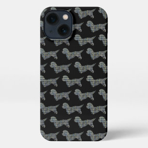 Dandie Dinmont Dog Cute Silhouette Black