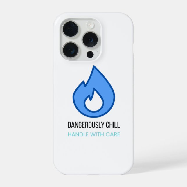 Funda Para iPhone Dangerously Chill – Ice & Fire (Reverso )