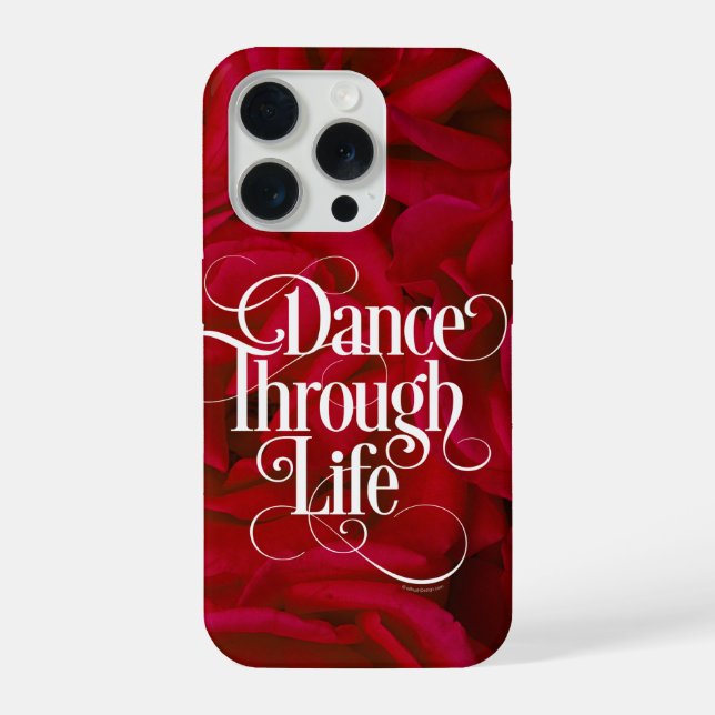 Funda Para iPhone Danza a través de la vida (Reverso )