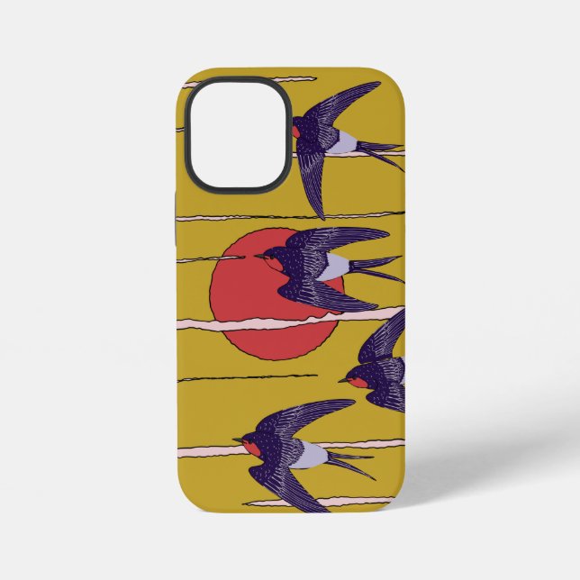 Funda Para iPhone Danza de las golondrinas (Reverso )