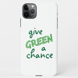 Funda Para iPhone 11Pro Max dar a GREEN una oportunidad