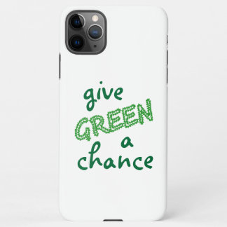 Funda Para iPhone 11Pro Max dar a GREEN una oportunidad