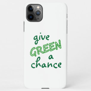 Funda Para iPhone 11Pro Max dar a GREEN una oportunidad