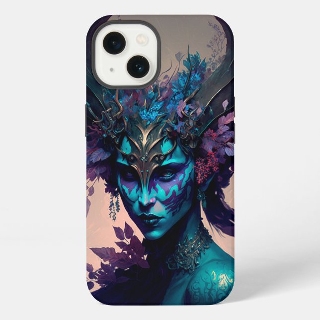 Funda Para iPhone Dark Elf Fantasy Art (Reverso )