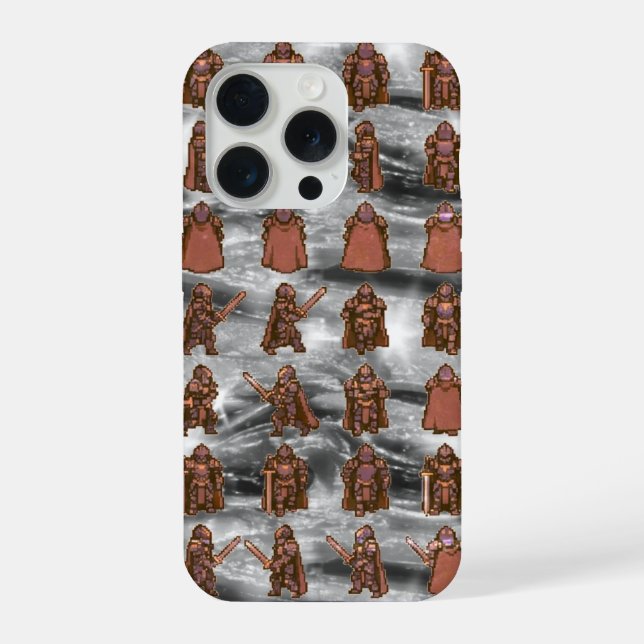 Funda Para iPhone Dark Fantasy logo - Knight -  (Reverso )