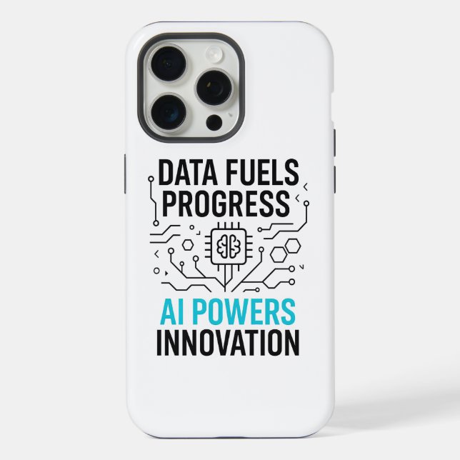Funda Para iPhone Data impulsa la potencia de la IA | Portada de inn (Reverso )