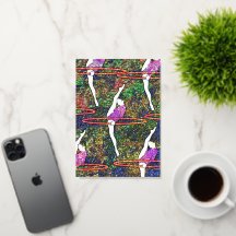 Funda para iPhone de aro de gimnasia regalo para G