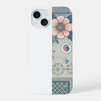 Funda para iPhone de Arte de Flor de Corea