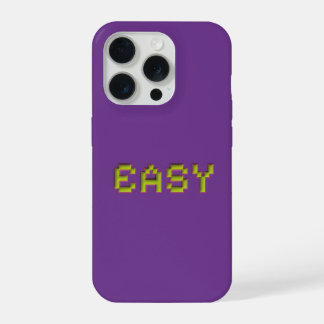 Funda para iPhone de Arte de Píxeles Neon FÁCIL - 