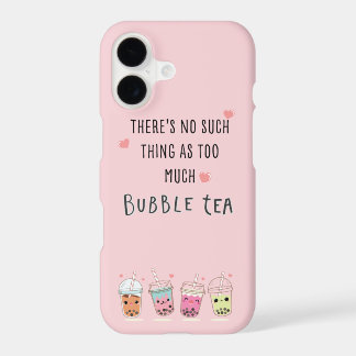 Funda para iPhone de Bubble Tea nunca es demasiado