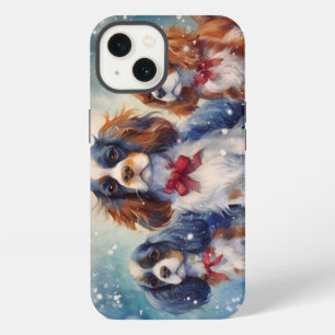 Funda para iphone de cachorros Cavalier King Charl