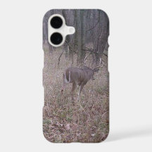 Funda para iPhone de ciervo en el bosque