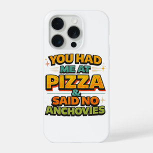 Funda para iPhone de cita divertida de pizza – Me 