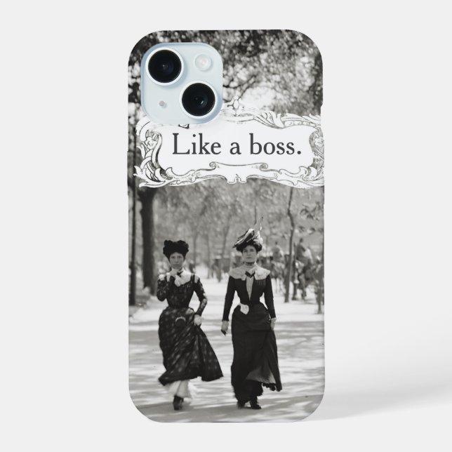 Funda para iPhone de damas finas (Reverso )