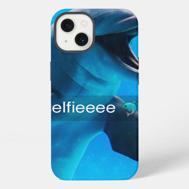 Funda para iPhone de delfín (Reverso )