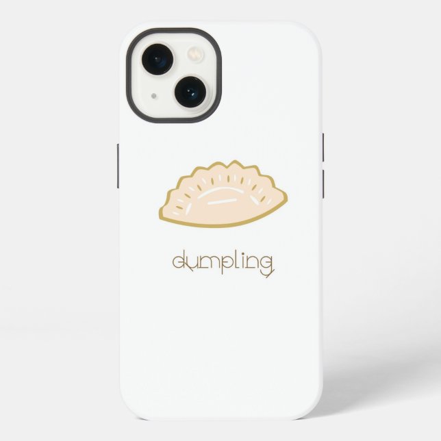 Funda para Iphone de Dumpling Adorable (Reverso )