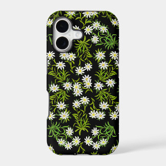 Funda para iPhone de Flores Alpinas Edelweiss Suiz