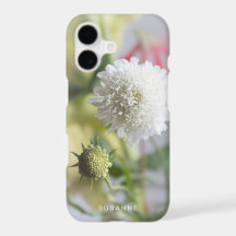 Funda para iPhone de Flores de Vida Feliz y Brilla