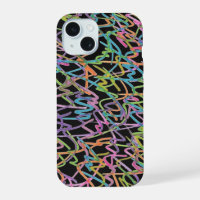 Funda para iPhone de graffiti neon