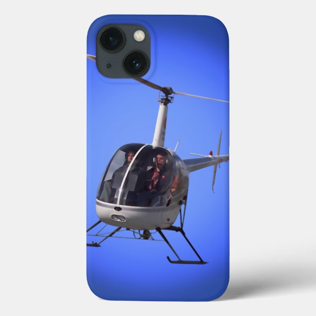 Funda para iPhone de Helicóptero Fundas de Helicóp (Reverso)