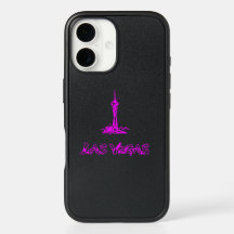 Funda para iPhone de Las Vegas Stratosphere Neon R