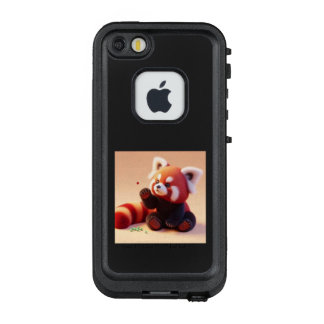 FUNDA FRÄ’ DE LifeProof  PARA iPhone SE/5/5s こっち向いて、レッサーちゃん