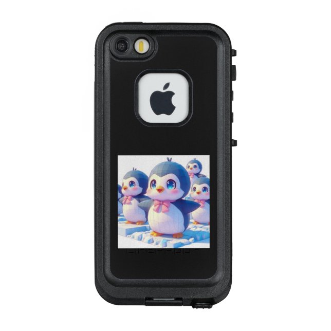 FUNDA PARA iPhone DE LifeProof  ふゆのときめき、ペンギンたちのステップ (Reverso)