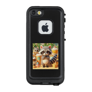 FUNDA FRÄ’ DE LifeProof  PARA iPhone SE/5/5s アライグマくんのティータイム