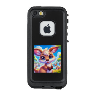 FUNDA FRÄ’ DE LifeProof PARA iPhone SE/5/5s カンガルーくんのグッドグスマイル💛
