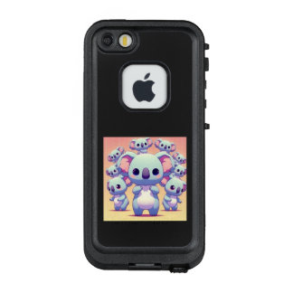 FUNDA FRÄ’ DE LifeProof  PARA iPhone SE/5/5s コアラくん大集合！！