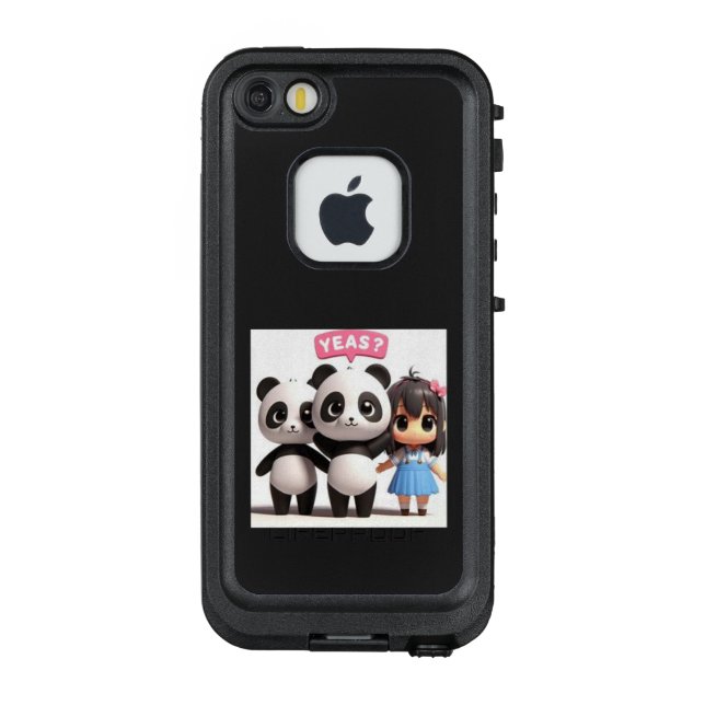FUNDA PARA iPhone DE LifeProof パンダ君と女の子 (Reverso)