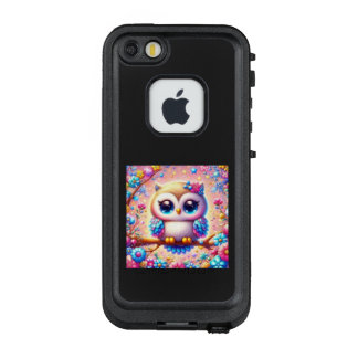 FUNDA FRÄ’ DE LifeProof  PARA iPhone SE/5/5s フクロウちゃんの眼差