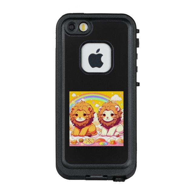 FUNDA PARA iPhone DE LifeProof 双子のライオンくん (Reverso)