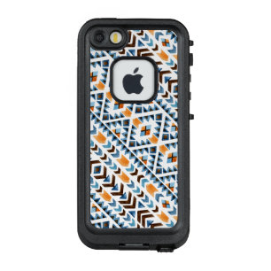 Funda FRÄ’ De LifeProof Para iPhone SE/5/5s Adorable patrón azteca acuarela