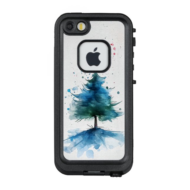 Funda Para iPhone De LifeProof Árbol y estrellas (Reverso)