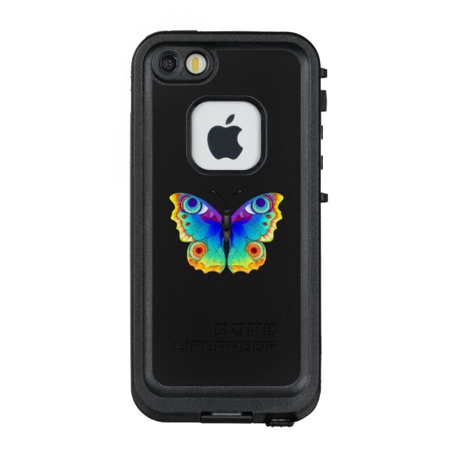 Funda Para iPhone De LifeProof Arcoiris mariposa Peacock Eye (Reverso)