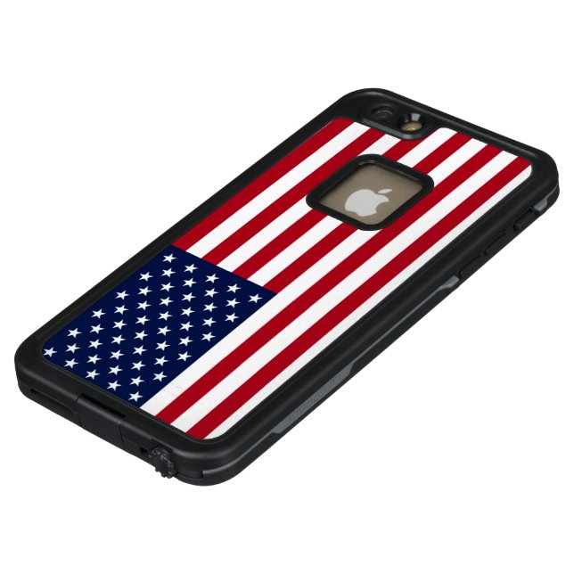 Funda Para iPhone De LifeProof Bandera estadounidense (Parte superior)