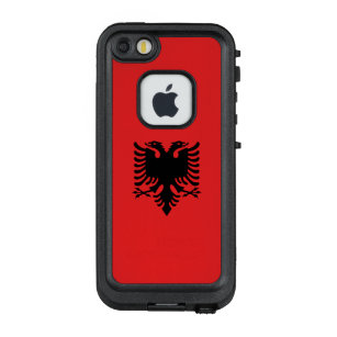 Funda FRÄ’ De LifeProof Para iPhone SE/5/5s Bandera patriótica albanesa