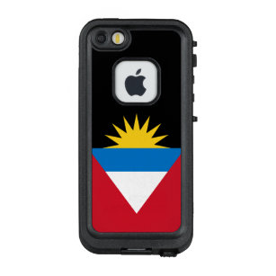 Funda FRÄ’ De LifeProof Para iPhone SE/5/5s Bandera Patriótica de Antigua y Barbuda
