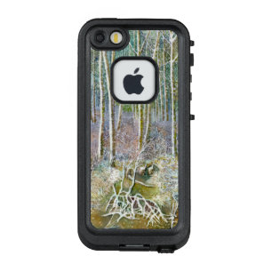 Funda FRÄ’ De LifeProof Para iPhone SE/5/5s bosque de invierno