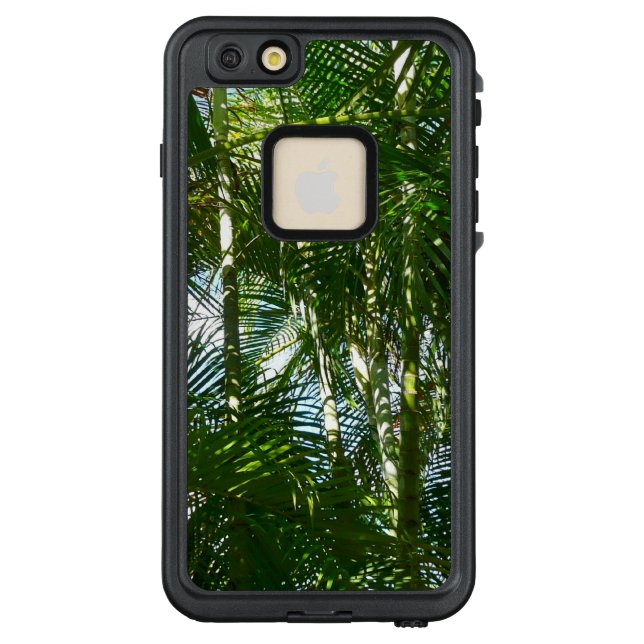 Funda Para iPhone De LifeProof Bosque de palmeras Naturaleza tropical (Reverso)