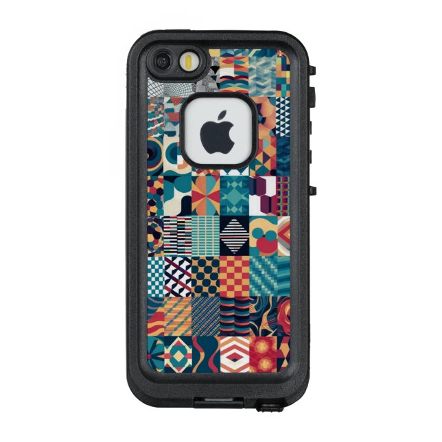 Funda Para iPhone De LifeProof Estuche para iPhone/iPad de Grid Collage artístico (Reverso)