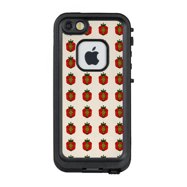 Funda Para iPhone De LifeProof Floral Mandala Pattern (Reverso)