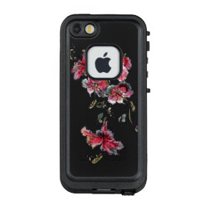 Funda FRÄ’ De LifeProof Para iPhone SE/5/5s Flores tropicales del hibisco