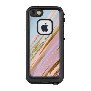 Funda FRÄ’ De LifeProof Para iPhone SE/5/5s Fondo rosa texturizado