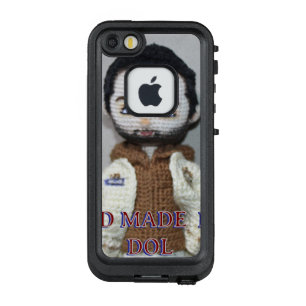 Funda FRÄ’ De LifeProof Para iPhone SE/5/5s Funda de teléfono de arte de muñeca hecha a mano –