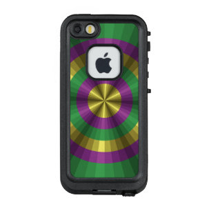 Funda FRÄ’ De LifeProof Para iPhone SE/5/5s Mardi Gras Funda a prueba de vida